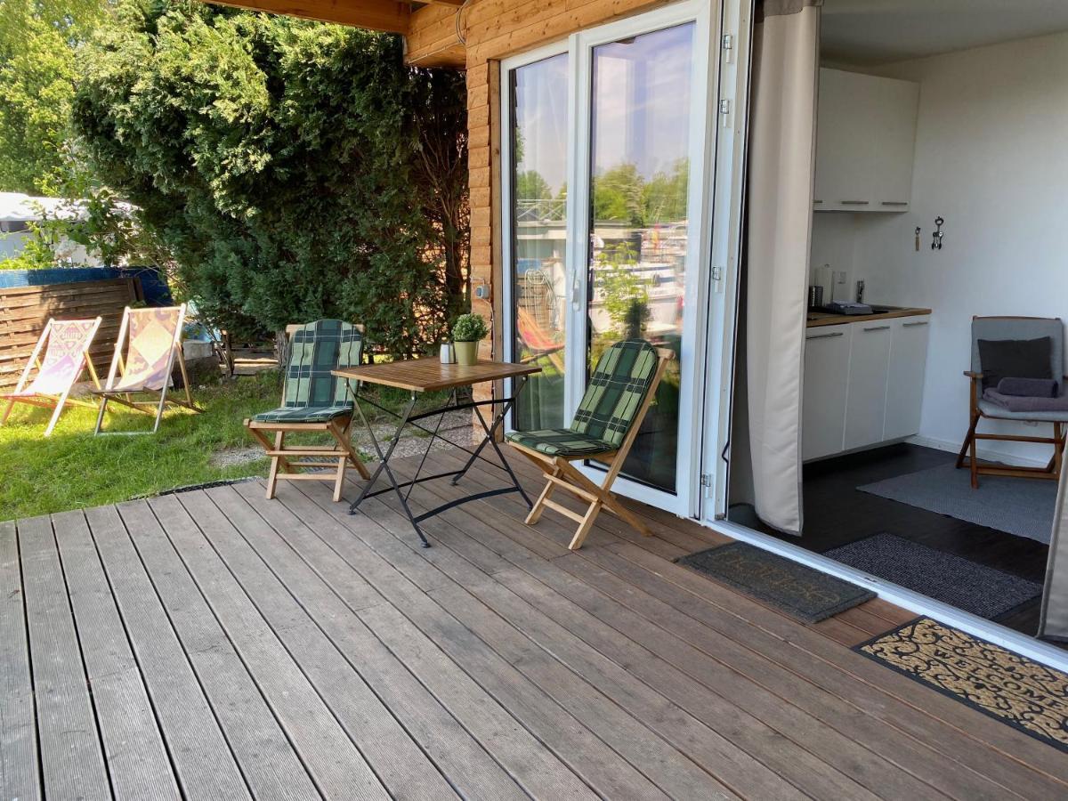 Tiny House Oder Ferienwohnung Auf Der Sunset Marina Берлин Екстериор снимка